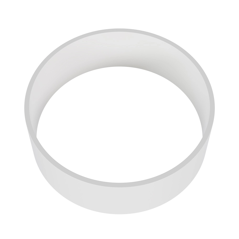 A white plastic ring.
