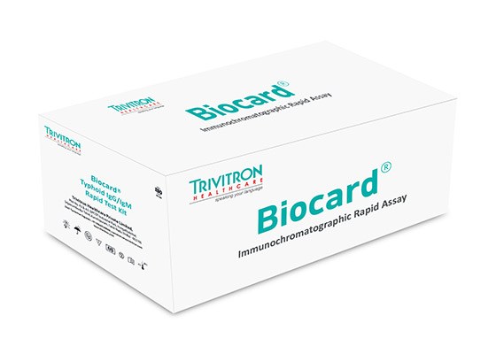BIOCARD® Typhoid IgG/IgM Rapid Test Kit - product view 2